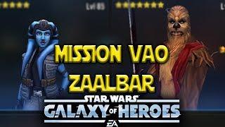 Mission Vao - Zaalbar + Vandor Chewbacca Beat Bastila On Auto - Star Wars: Galaxy Of Heroes - SWGOH