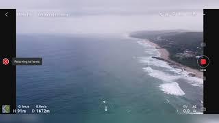 DJI Mavic mini  range test South Africa, Durban, 1.8km