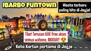 KOTA KARTUN PERTAMA DI JOGJA! IBARBO FUNTOWN - IBARBO PARK TERBARU 2024