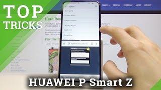 Top Tricks HUAWEI P Smart Z – Super Options / The Best Tips