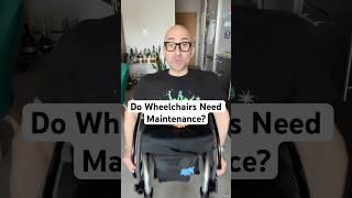 Do Wheelchairs Need Maintenance? #disability #wheelchair  @sunrisemedical @rgkwheelchairs9323