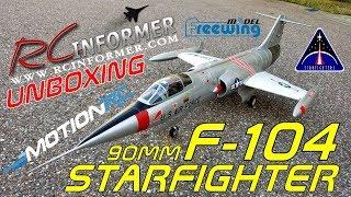 FREEWING 90mm F-104 STARFIGHTER UNBOXING By: RCINFORMER