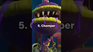 Ranking All Chompers | Plants Vs Zombies Garden Warfare 2