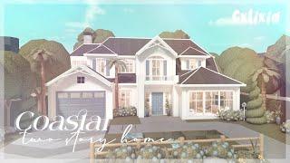 Bloxburg: 2 Story Coastal Summer Home (Exterior)| Roblox House Build