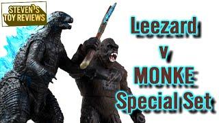 Bandai Godzilla vs Kong Movie Monster Series Special Set 4K Steelbook REVIEW