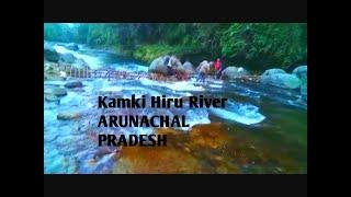 Traveling through northeast India Arunachal Pradesh " Hiru River" kamki  Village. west Siang