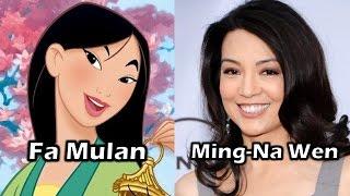 Characters and Voice Actors - Mulan