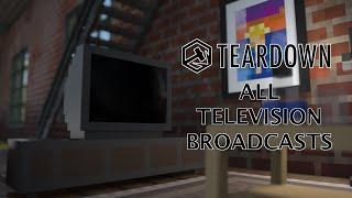 Teardown - All Hub TV Broadcasts