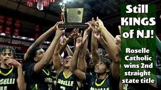 Roselle Catholic 68 Saint Rose 59 | Non Public "B" State Championship | Akil Watson 23 points