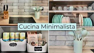 CUCINA MINIMALISTA: 4 consigli per una cucina organizzata | Organizzazione Cucina e Minimalismo