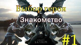 1 Skyrim - SLMP-GR - ВЫБОР ГЕРОЯ, ЗНАКОМСТВО