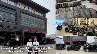 Special AlloysWheels & Tyres | Mahindra Thar | Rubicon | Cars | Creative Wheels | Amritsar, Pb