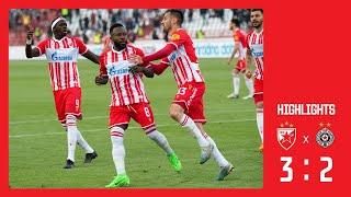 Crvena zvezda - Partizan 3:2, highlights