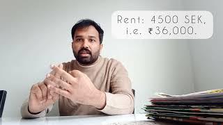 My Salary and Expenses in Sweden || Indian ️