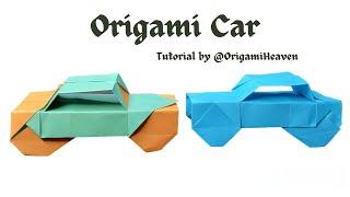  Easy Origami Car. How To Fold A Paper Car I Super Easy And Fast Origami Car Tutorial.