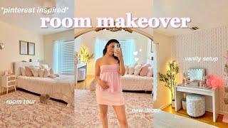 ULTIMATE AESTHETIC ROOM MAKEOVER 🩰 *iconic* pinterest inspired transformation