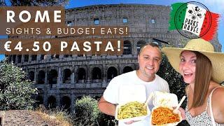 How to do Rome on a budget | Sights | Food | Getting around | Italy