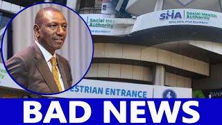 Ruto delivers Bad news to Kenyans using SHA