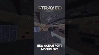 NEW OCEAN FORT MONUMENT IN STRAYED