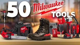 50 Milwaukee Tools You Probably Never Seen Before! | Marathon Of Milwaukee Tools ▶2