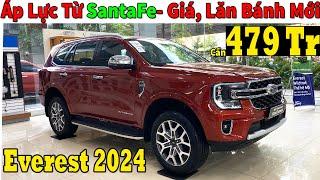 Giá Khuyến Mại Ford Everest Tháng 9 Đổi Mới, Áp Lực Khi SantaFe Xả| Lăn bánh Everest Mới | Topcarvn