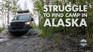 Van Life Alaska Border Crossing & Struggling to Find Camp
