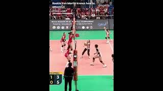 Rookie Yen Martin knows how to attack! | NCAA 99 Women's Volleyball