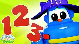 Let's Learn to Count 1-10 with Halloween Trick or Treat Boxes of Hector the Tractor