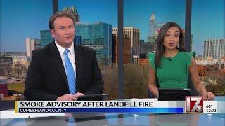 Cumberland County landfill releasing smoke, people asked to avoid area