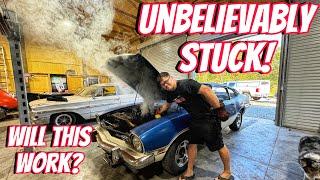 WE TRIED EVERYTHING!! COMPLETELY STUCK ENGINE.