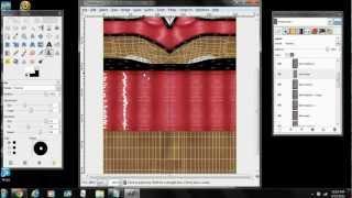 IMVU Developing - PVC Dress Making - GIMP 2.6