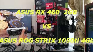 Реальный майнинг: ASUS RX 460 2Gb против ASUS RX550 и ASUS Strix 1050ti