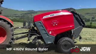 JGW Delivery - MF 4160XT Round Baler