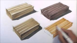 basic sketching techniques: wood