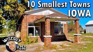 10 SMALLEST Towns in IOWA