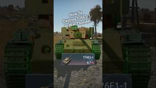 How to Destroy T26E1-1 (Super Pershing) in War Thunder