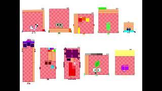 Numberblocks Band Retro 121-130 (Each Sound)