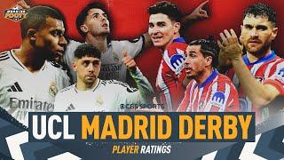 Real Madrid vs Atlético Madrid PLAYER BREAKDOWN | Valverde, Brahim, Mbappé, Alvarez, Galán, Giménez