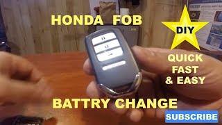 2014 Honda Accord KEY FOB battery replacement