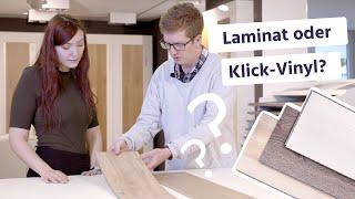 Laminat oder Klick-Vinyl? Von BRICOFLOR erklärt!