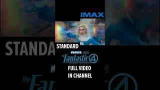 The Fantastic Four: First Steps IMAX Comparison #fantasticfour