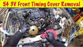 Ford 5.4 3V Cam Phaser DIY Timing Cover Removal