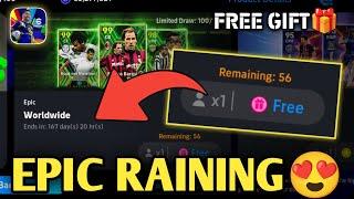 Epic Raining  • 56x FREE Tries Pack Opening in eFootball 2025