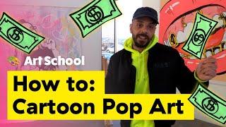 How to paint, money style Pop Art!