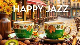 Happy Jazz Music & October Bossa Nova instrumental ~ Sweet Coffee Jazz for Studying,Working,Morning