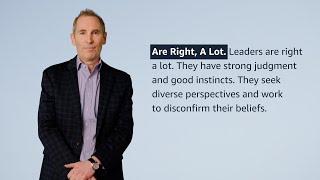 "Are Right, A Lot" Leadership Principle Explained by Amazon CEO Andy Jassy