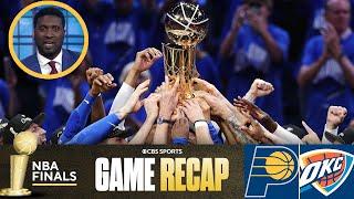 Ex-Pacer reacts to Oklahoma City Thunder winning Game 7 vs. former team | 2025 NBA Finals