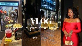 VLOG : THAT MOVIE SUCKED + KILIAN EVENT + TIME WITH FRIENDS + BEING IN THE MOMENT //XOLIGCABASHEVLOG