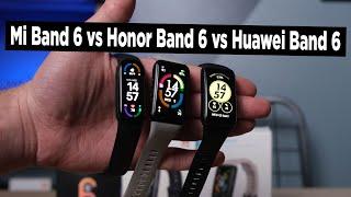 HANGİSİNİ ALMALI? Xiaomi Mi Band 6 vs Huawei Band 6 vs Honor Band 6