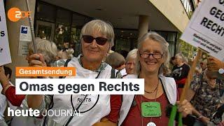 heute journal vom 03.08.2024 "Omas gegen Rechts", Ausschreitungen in England, Wahlen in Venezuela